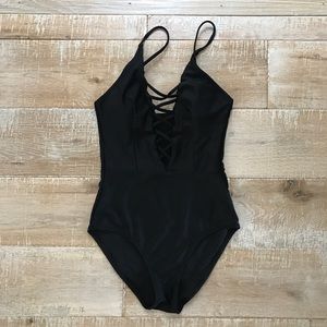 One piece swimsuit with adjustable straps XS-S